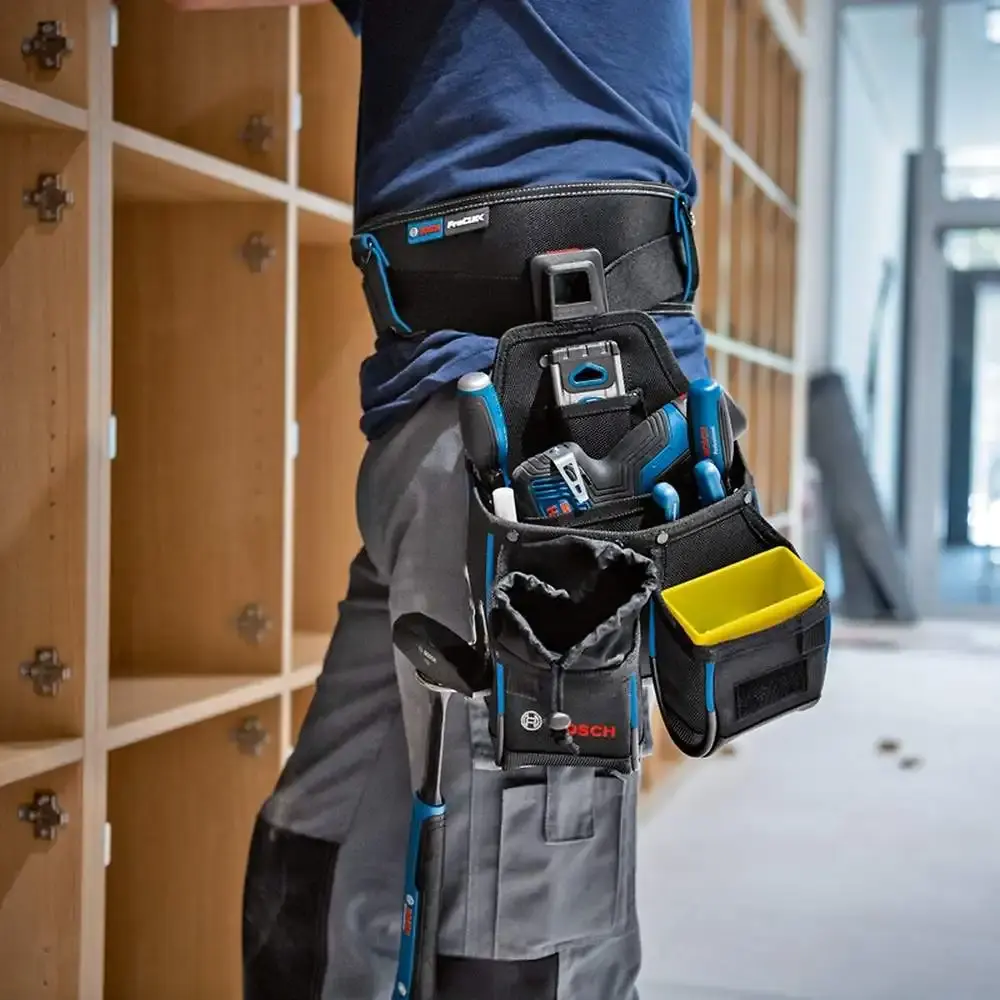 Cinturão para ferramentas com 2 bolsas em poliéster proclick Bosch — fotografia 10