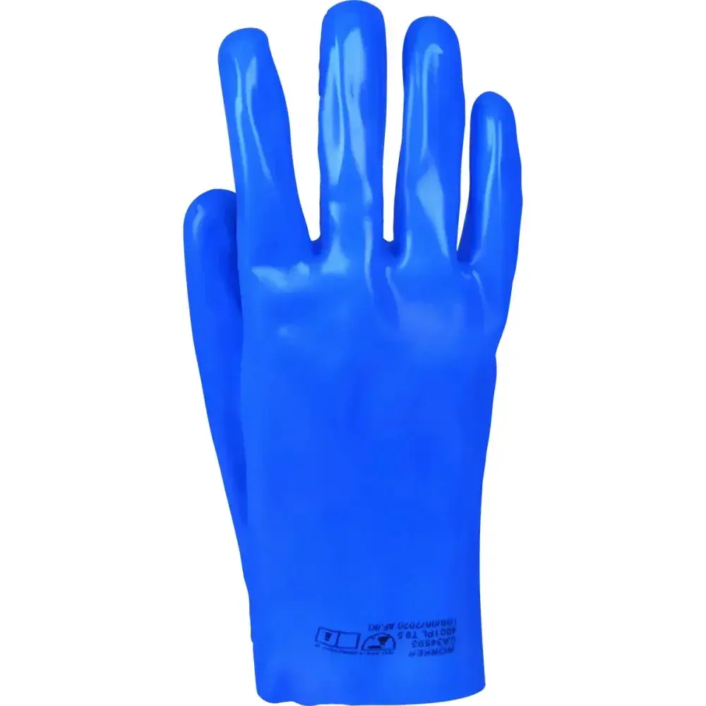 Luva de pvc lisa sem forro 25CM g Worker — fotografia 7