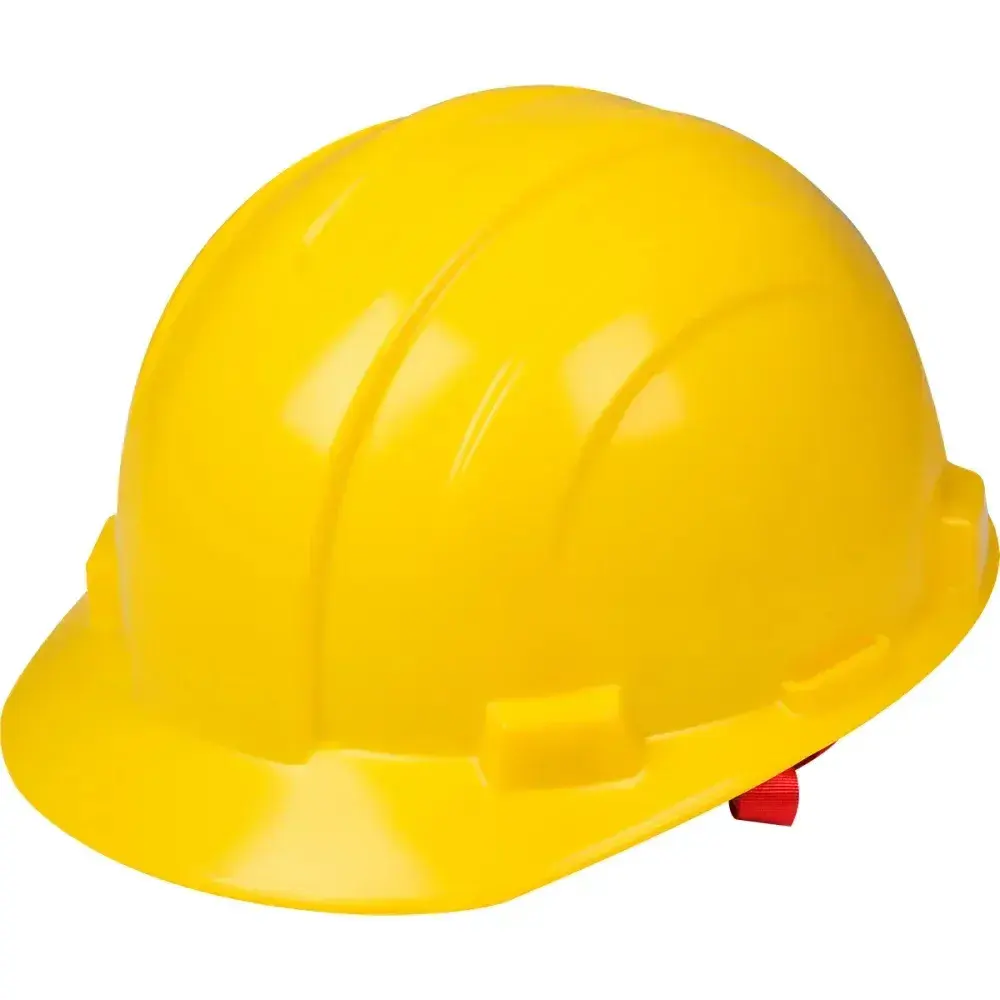 Capacete de proteção industrial max amarelo Worker — fotografia 7