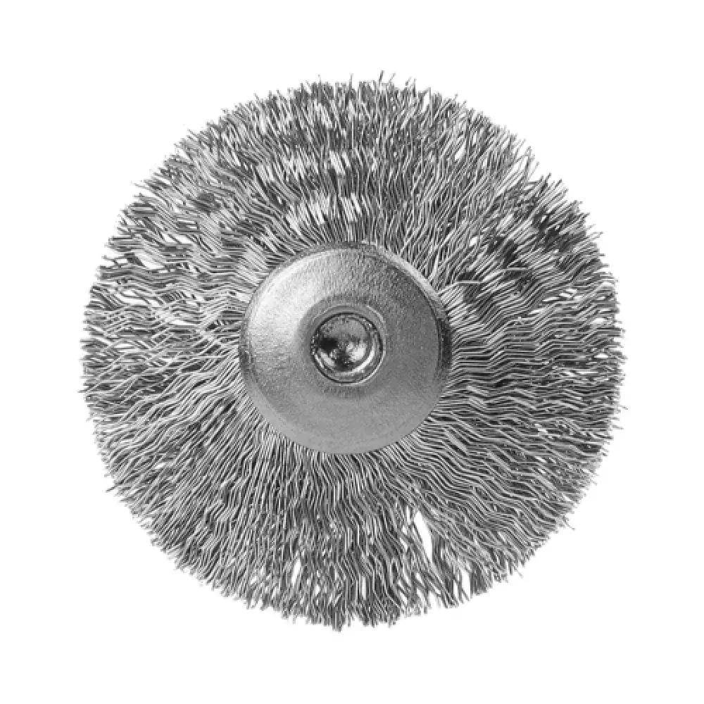 Escova circular com haste em inox 1/8" 25MM Worker — fotografia 3
