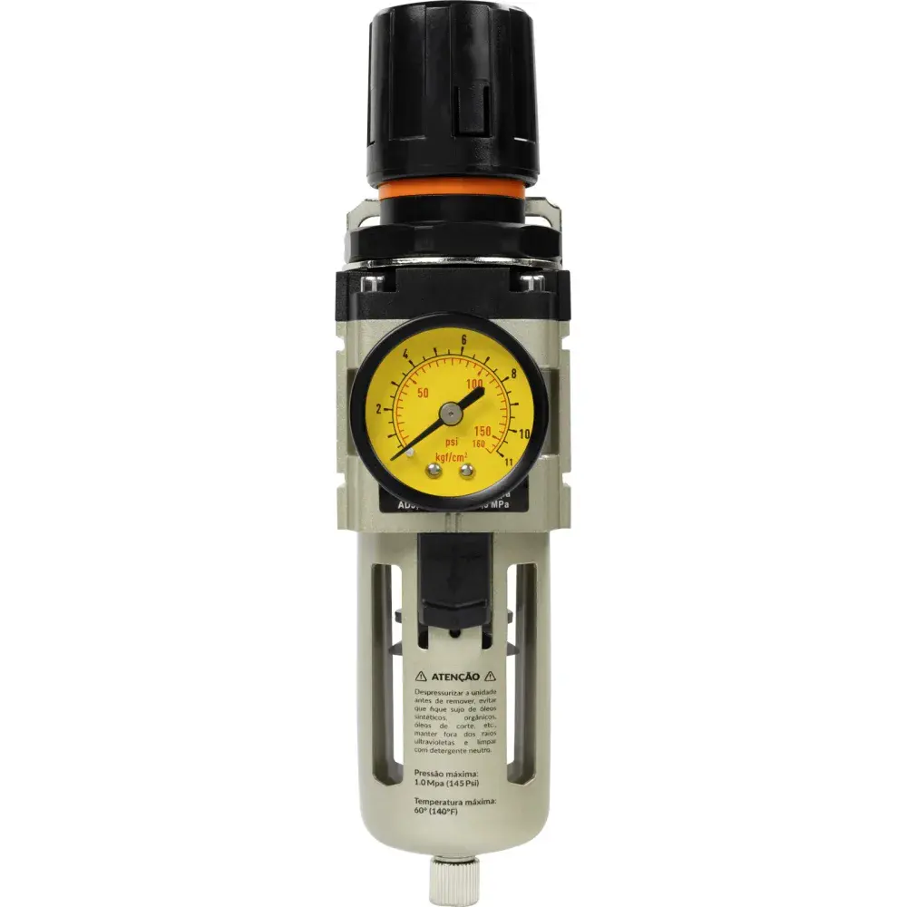 Regulador de pressão 145 lbf/pol 1/4 Bumafer — fotografia 12