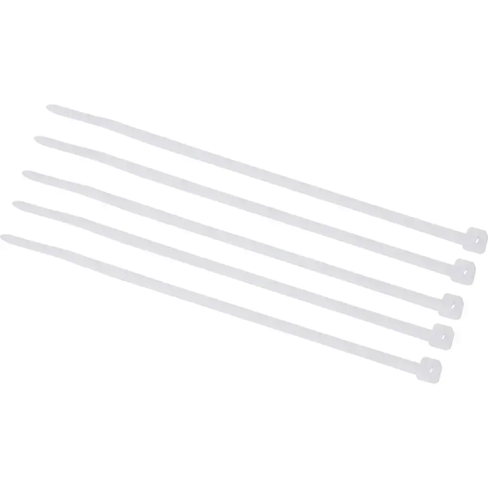 Abraçadeira de nylon 2,5X100MM branca 100 peç Worker — fotografia 7