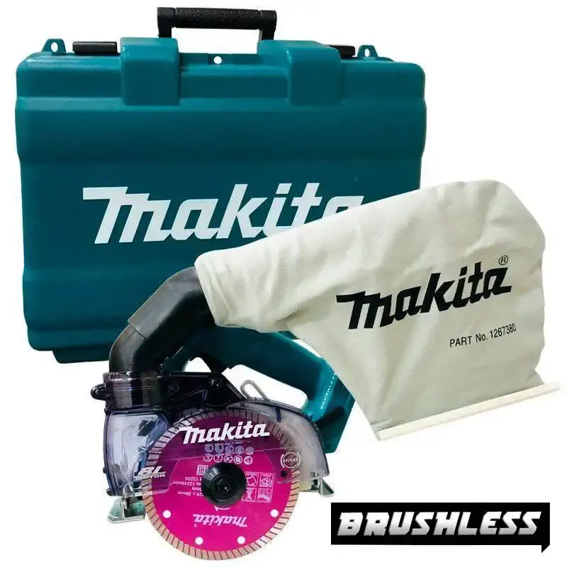 Serra Mármore 4.3/8 POL à Bateria 18V Brushless DCC500ZKX1 s/ Bateria e Carregador MAKITA — fotografia de referência