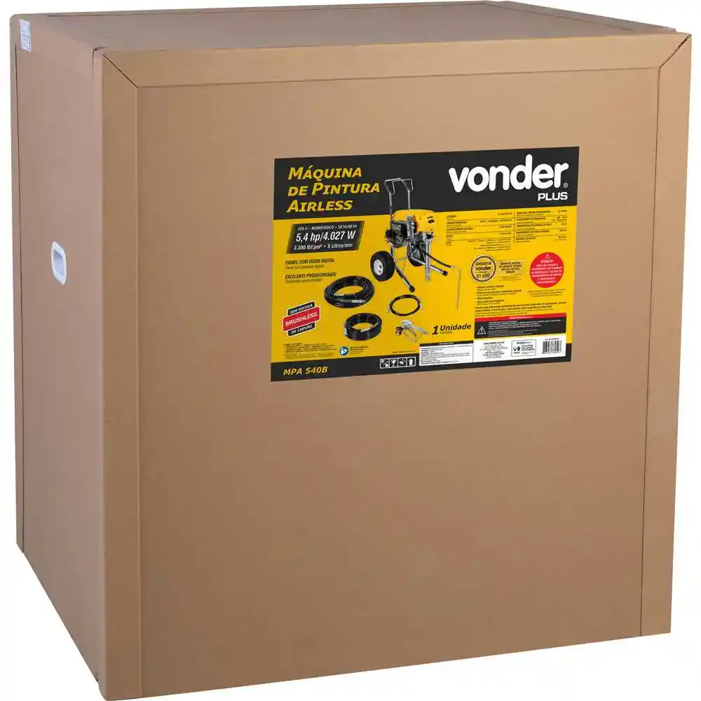 Maquina de pintura airless MPA540B 5,4 HP 220V Vonder 220 V — fotografia 9