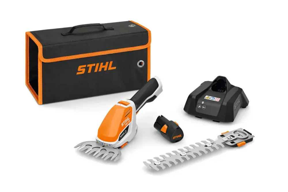Podador de arbustos a bateria hsa 26 com carregador 127V sthil Stihl