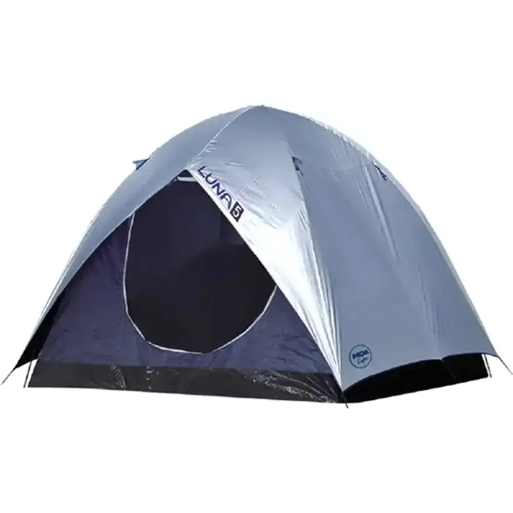 Barraca para camping luna 5 pessoas com colchão inflável casal kala Mor — fotografia 4