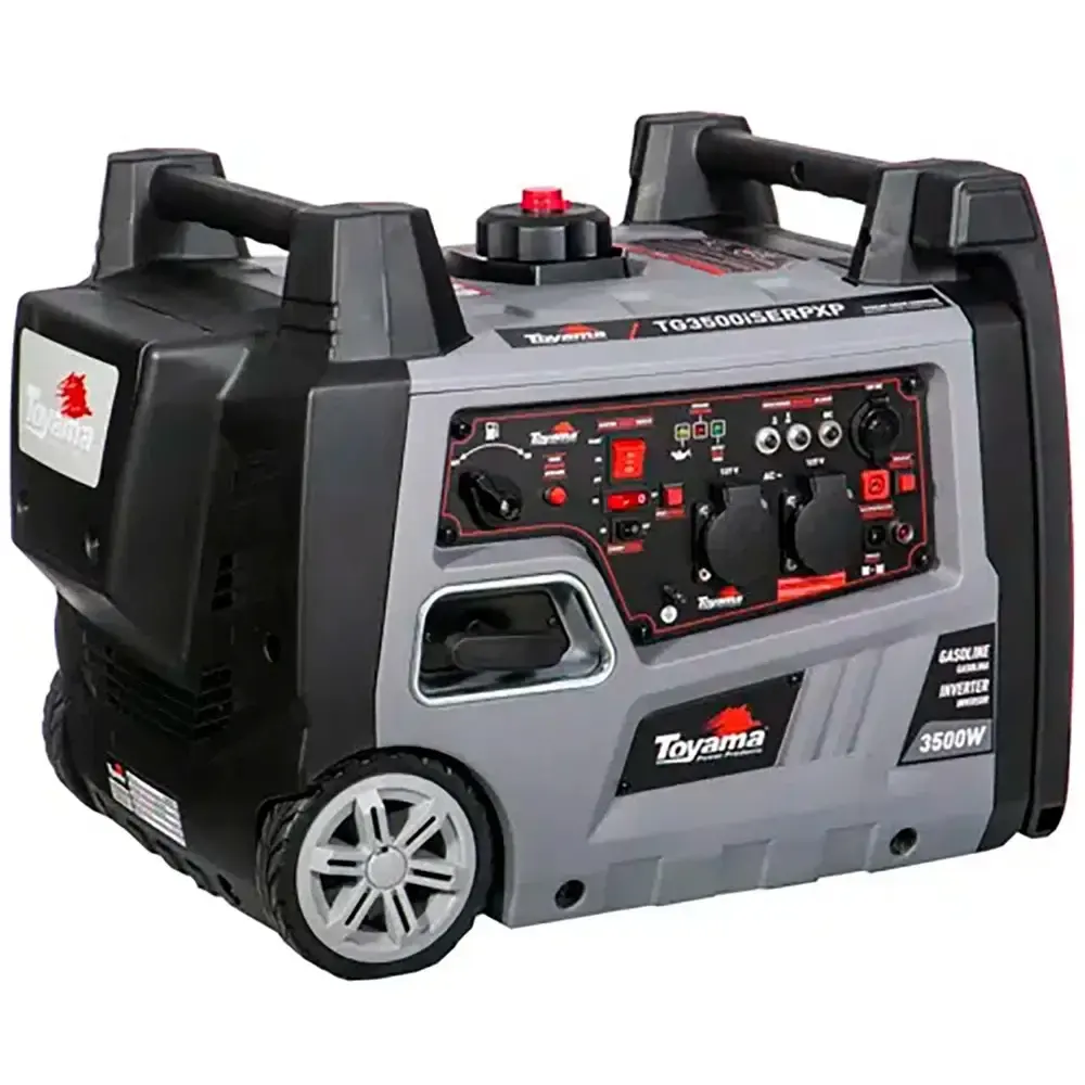 Gerador Gasolina 3.5kva 192 cc Partida Elétrica 4T Digital TG3500ISERP-XP e Controle Remoto TOYAMA 110 V — fotografia 8