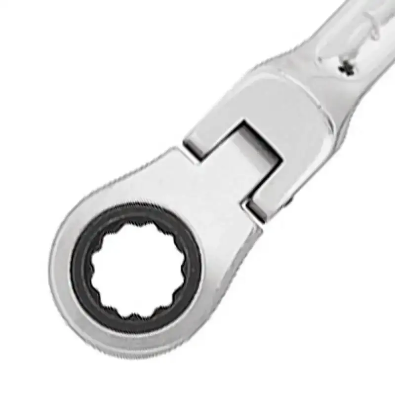Chave combinada catraca 19 MM reversível articulada móvel 148719 MTX — fotografia 2