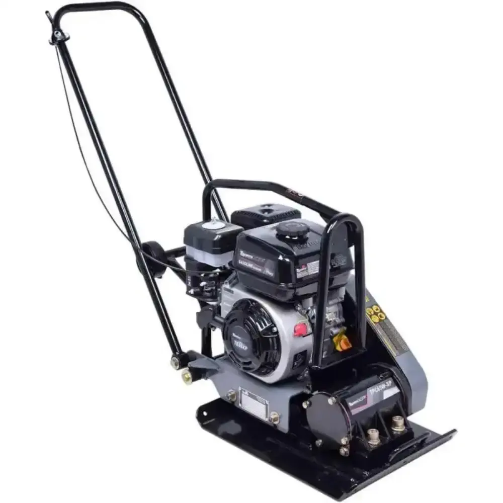 Placa vibratória compactadora à gasolina 6.5HP 60KG TPW60W-XP Toyama — fotografia de referência