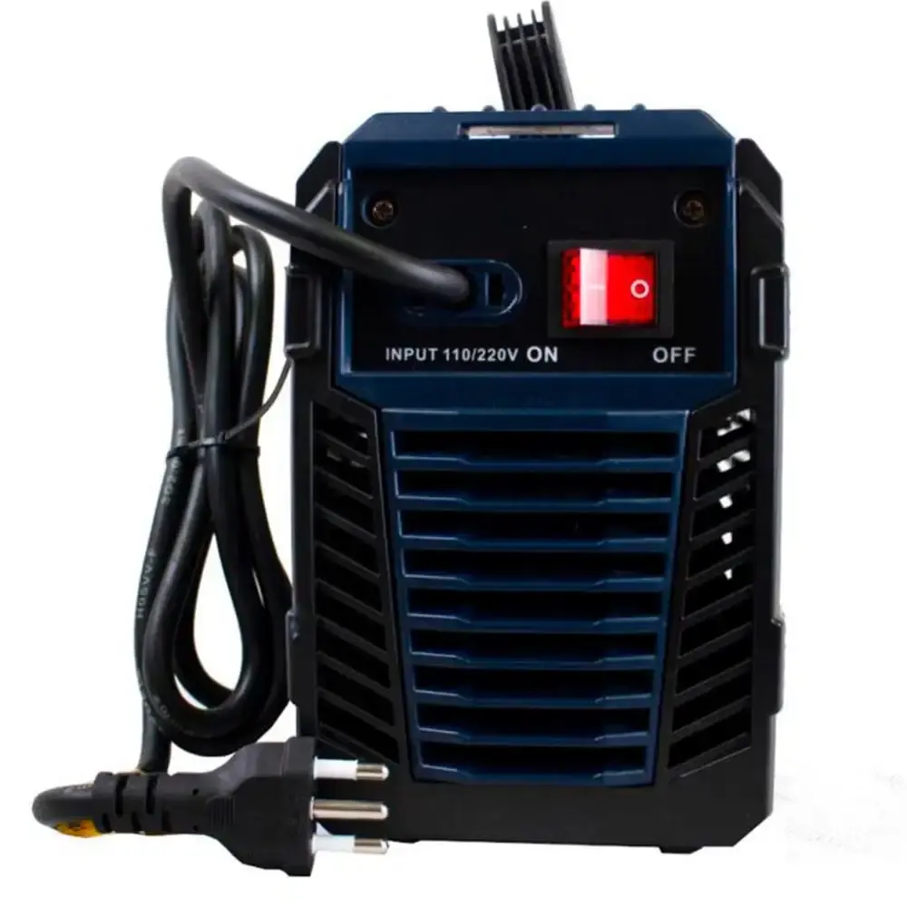 Kit máquina de solda inversora MMA-250 painel digital bivolt 110/220V + máscara de solda automática USK — fotografia 4