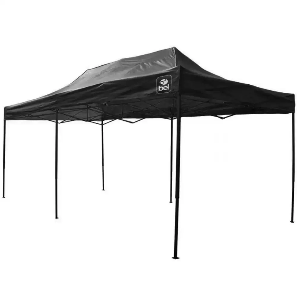 Tenda gazebo 3 x 6 metros em aço dobrável várias cores BEL Azul Belfix
