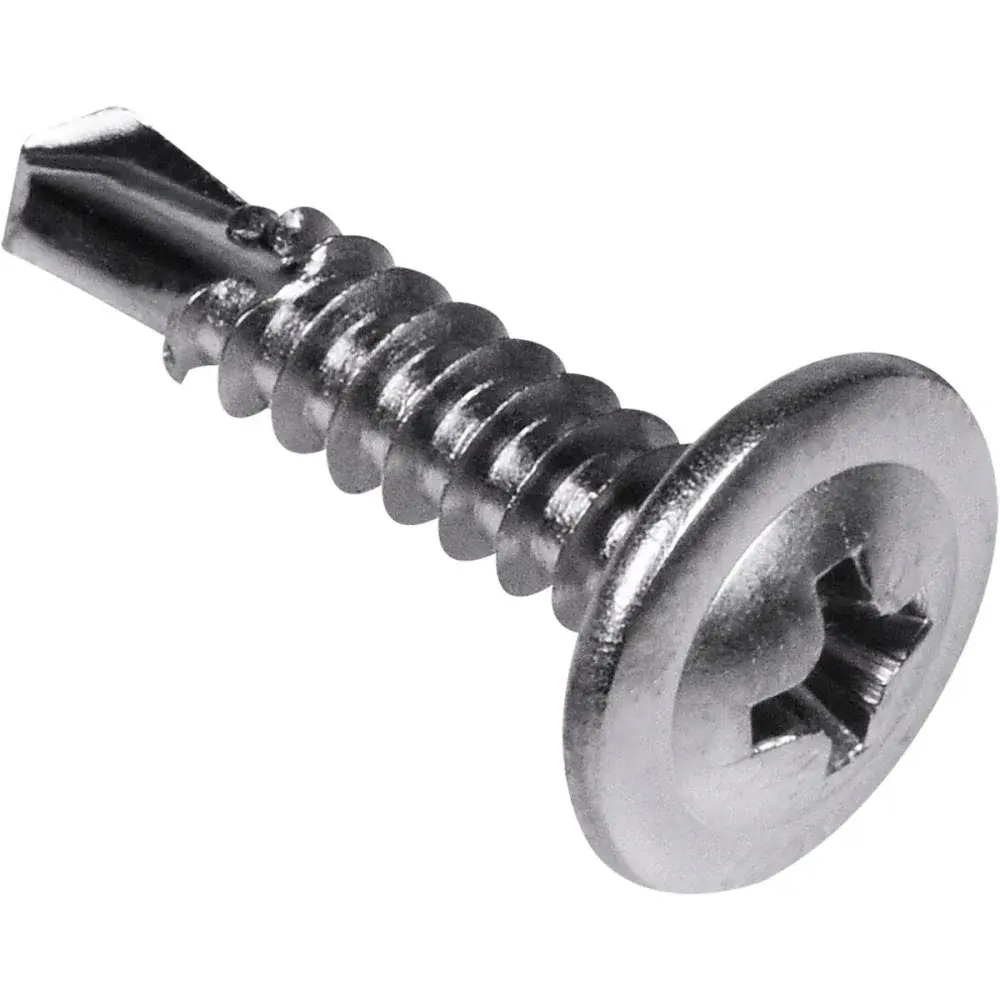 Parafuso drywall ponta broca inox 4,2MMN8MM 500 peç Worker — fotografia 4