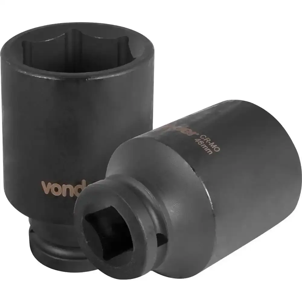Soquete sextavado longo de impacto 46MM 3/4POL Vonder — fotografia de referência