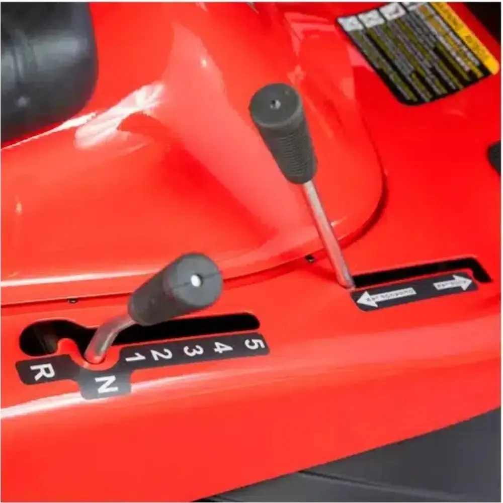 Trator cortador de grama dirigível a gasolina 17HP 30POL TLT30-17M Toyama — fotografia 8