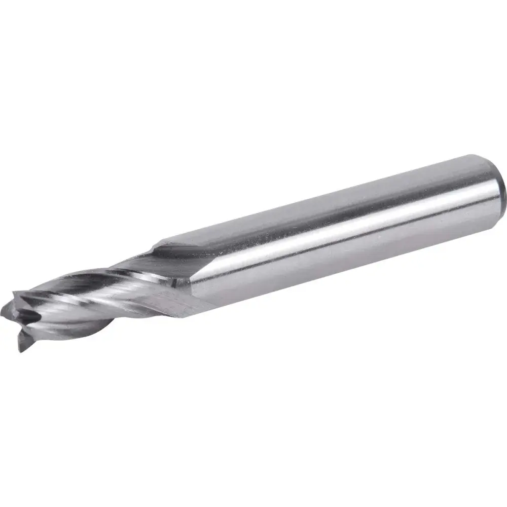 Fresa de topo reto aço rápido 8MM Worker — fotografia 3