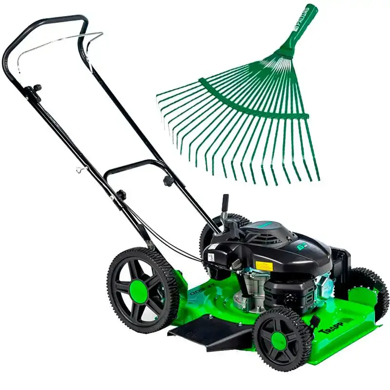 Cortador de grama à gasolina 6.5 HP roda alta 4T LF-600RM Trapp + kit