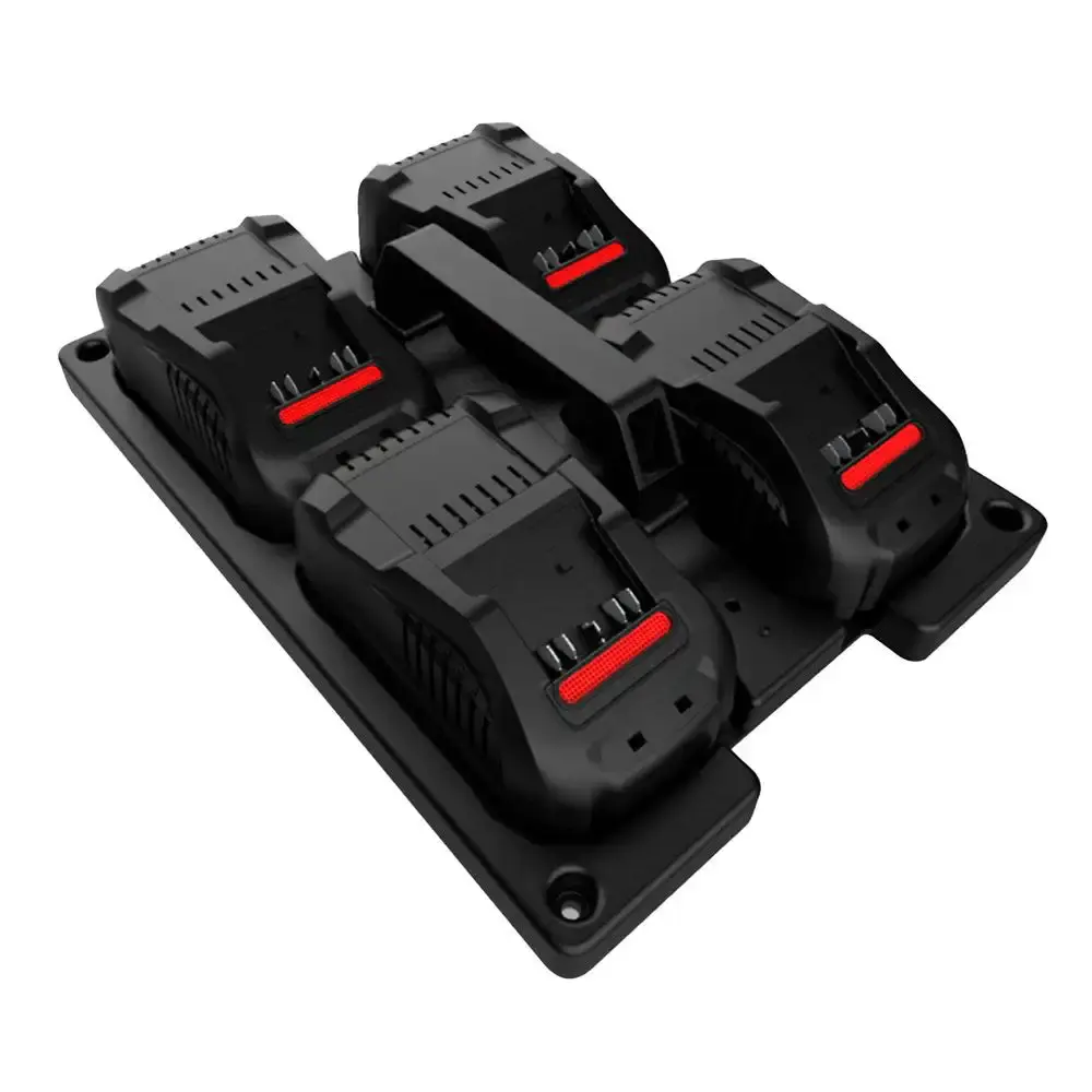 Carregador de bateria 18V multicarregador simultâneo GAL 18V-80 Bosch 220 V — fotografia 4