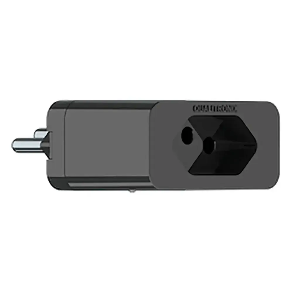 Plugue protetor 3 pinos 20A 4400W Qualitronix — fotografia 4