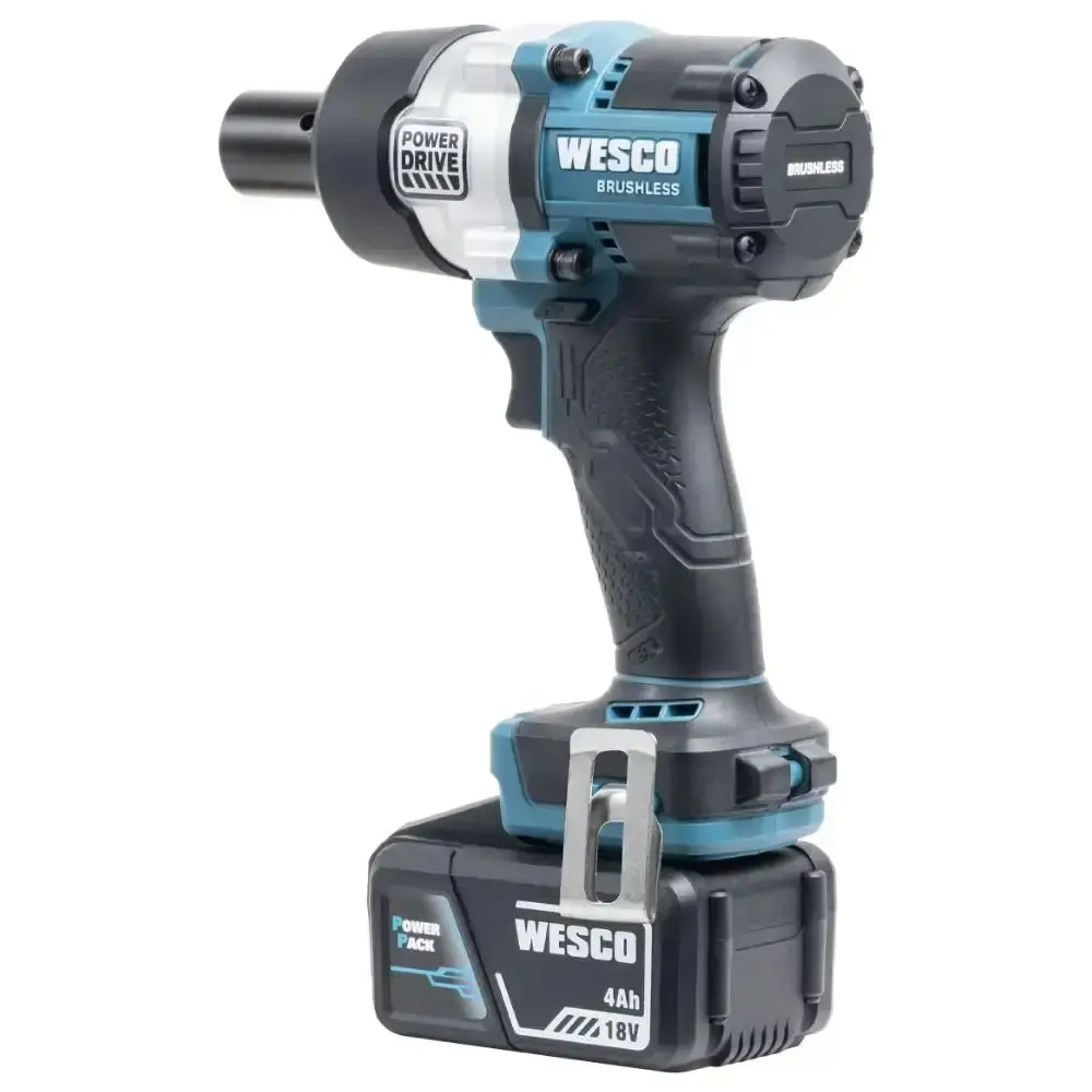 Chave de impacto brushless 1/2POL 700NM 18V WS2392K2 Wesco — fotografia 5