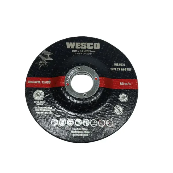 Disco de desbaste 115MM WS8970.1 - Wesco — fotografia de referência