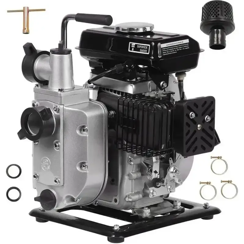 Motobomba à gasolina 2.5 HP 4T auto escorvante TWP40SSP Toyama — fotografia 4