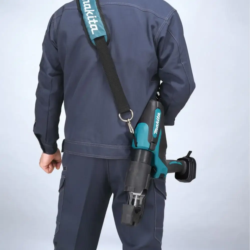 Alicate de crimpagem a bateria 120 KN DTC302ZK Makita — fotografia 4