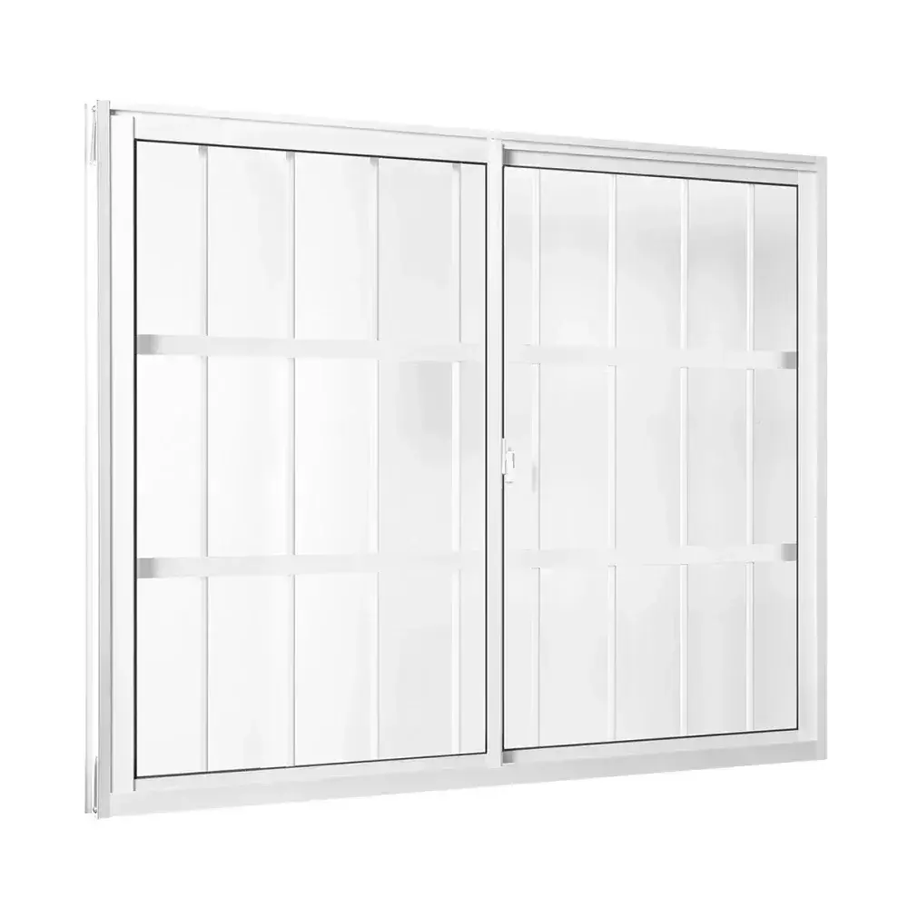 Janela de alumínio 2 folhas 100X120MM Aluvid — fotografia 4
