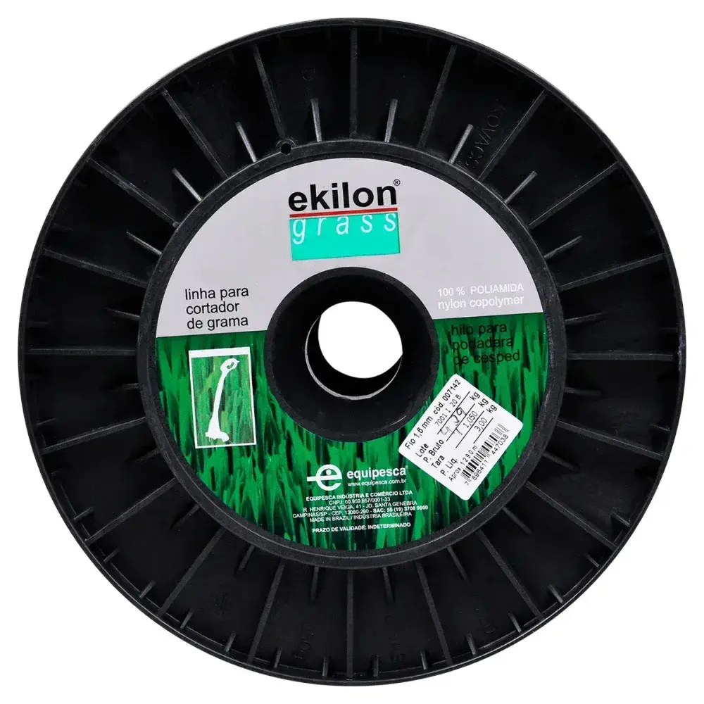 Fio de nylon aparador e roçadeira 1290M x 1,6MM 3KG Ekilon — fotografia 7