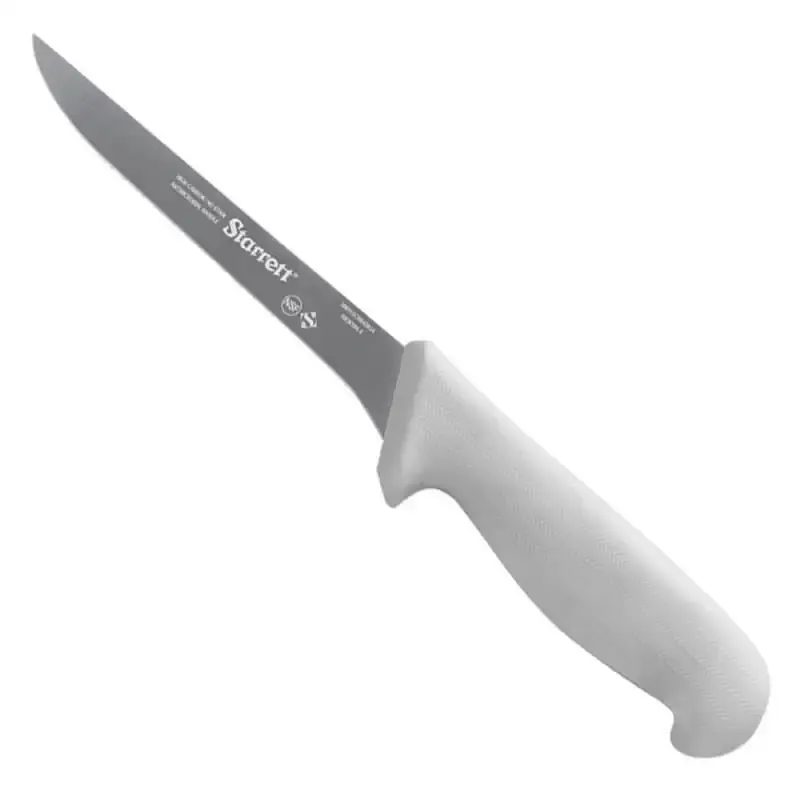 Faca para desossar lâmina reta estreita 15 CM 6 POL branca KBKW104-6 Starrett