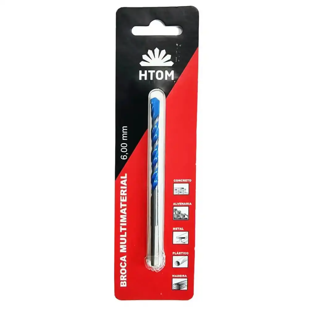 Broca Multimaterial 6 x 100 MM HTOM-42505 HT — fotografia 3