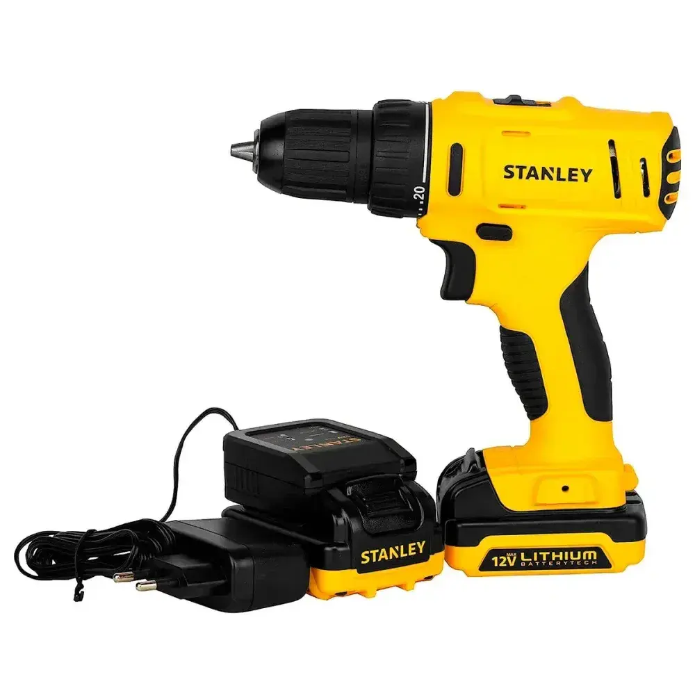 Parafusadeira furadeira a bateria 12V bivolt Stanley — fotografia 7