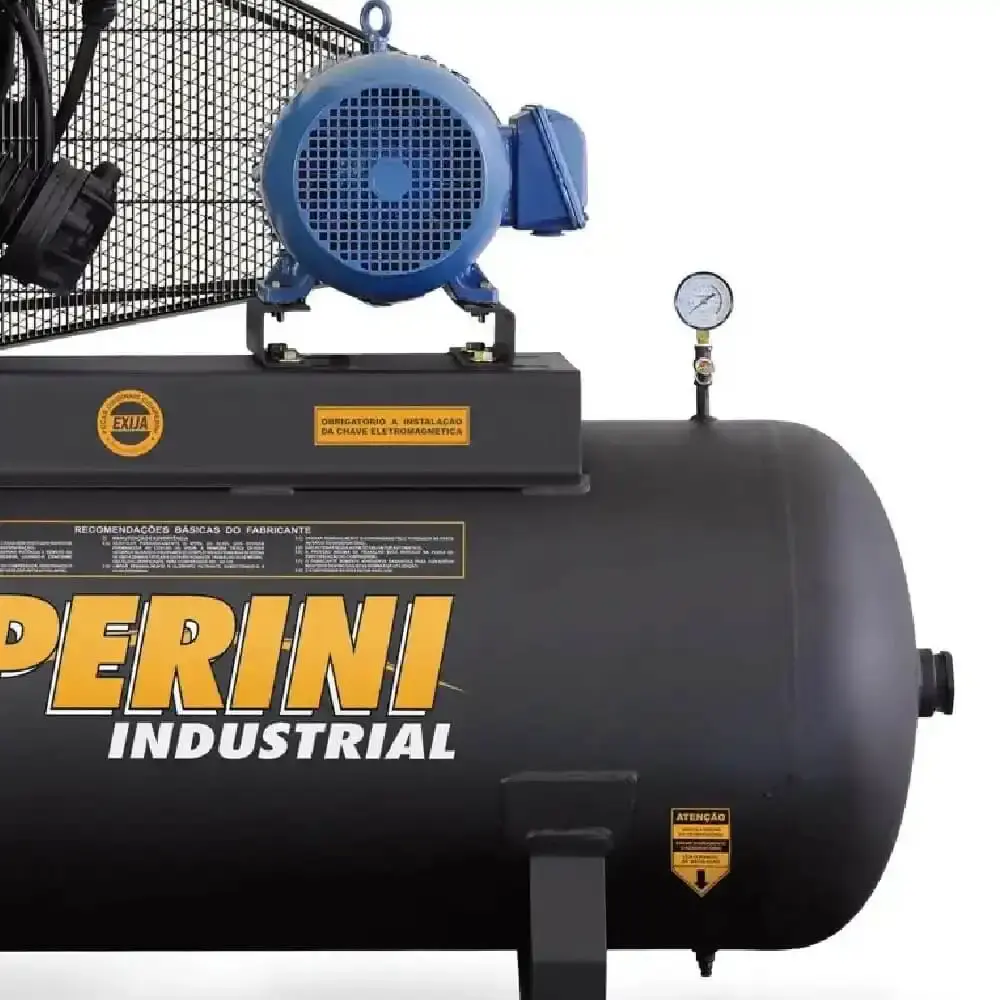 Compressor de ar alta pressão 80 pés 425 litros 5 pistões 20 HP trifásico Chiaperini — fotografia 4