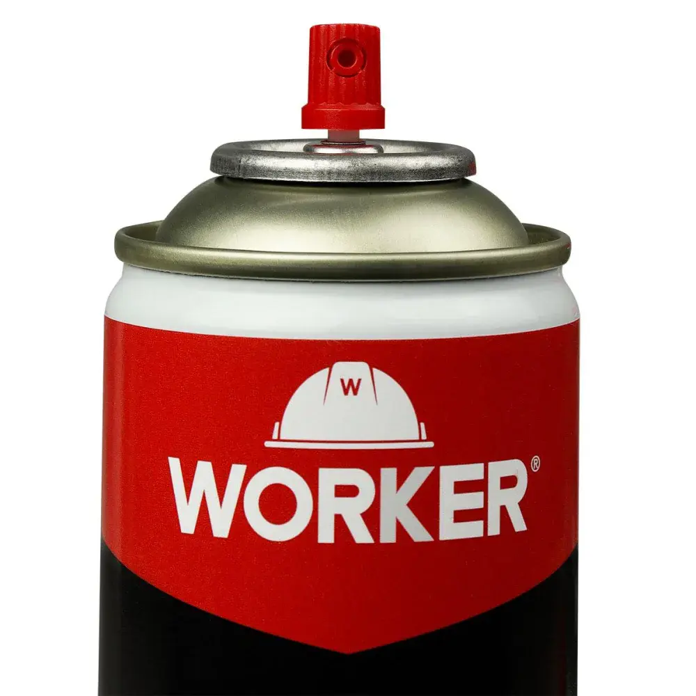Grafite spray aerosol 218ML/130G 47597 Worker — fotografia 2