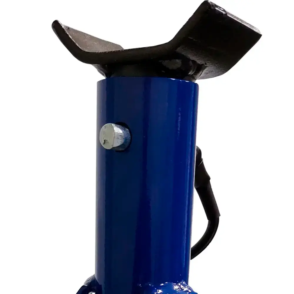 Cavalete mecânico automotivo 2 TON kit 2 peças Evald Azul — fotografia 9