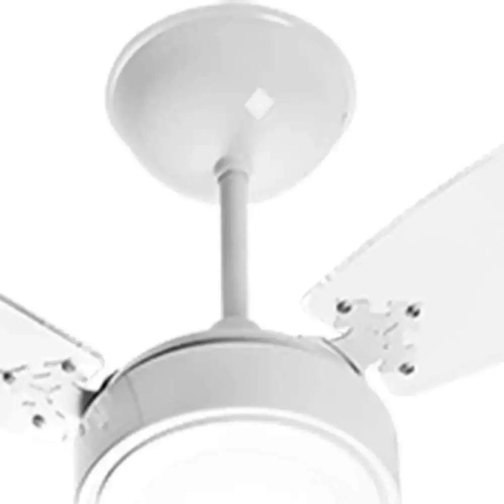 Ventilador de teto new light LED 130W 3 pás branco Venti-delta 110 V — fotografia 4