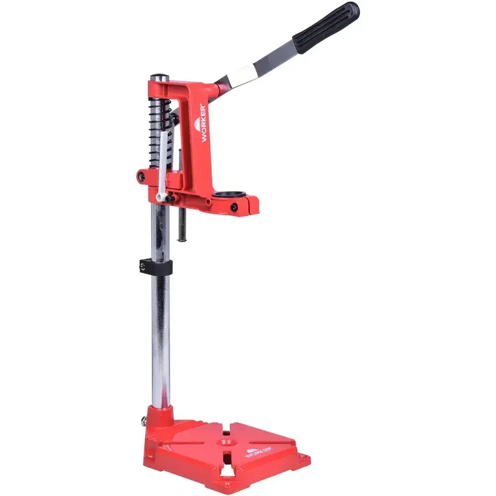 Suporte para furadeira com regulagem de altura 500MM Worker — fotografia 6