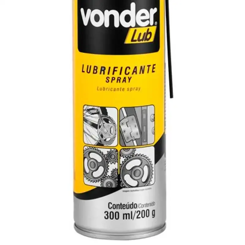 Desengripante lubrificante spray 300 ML 200 GR Vonder — fotografia 3