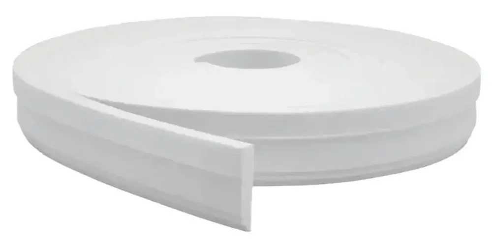 Roda teto eva autocolante rt 340 5M x 5CM branco meu rodapé — fotografia 6