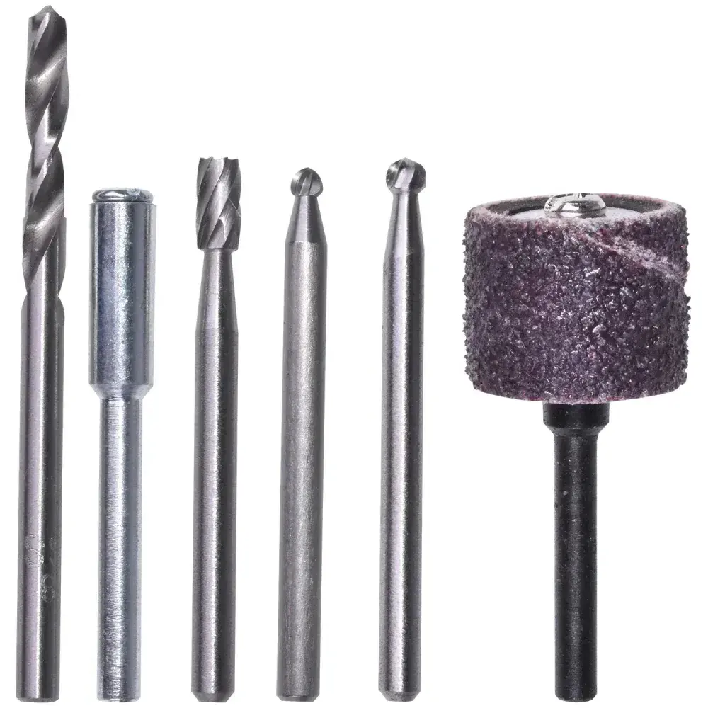 Kit para mini retífica 20 peç para madeira Dremel — fotografia 11