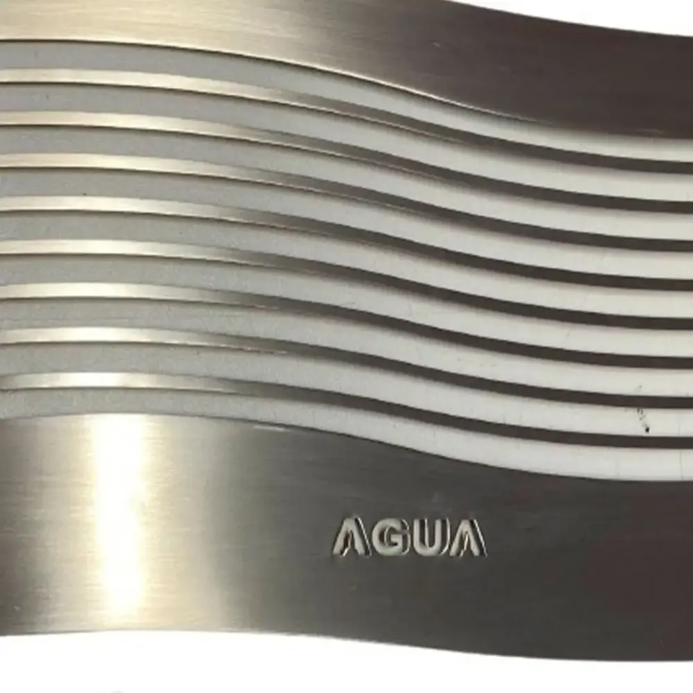 Visor em Inox para Leitura de Água 37 x 9 CM EVALD — fotografia 3