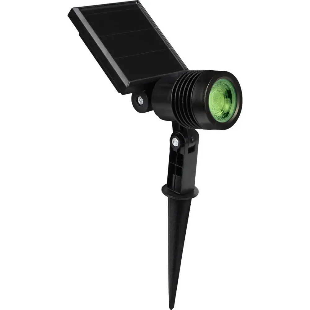 Espeto de jardim led verde 10LM com energia solar Liege — fotografia 2