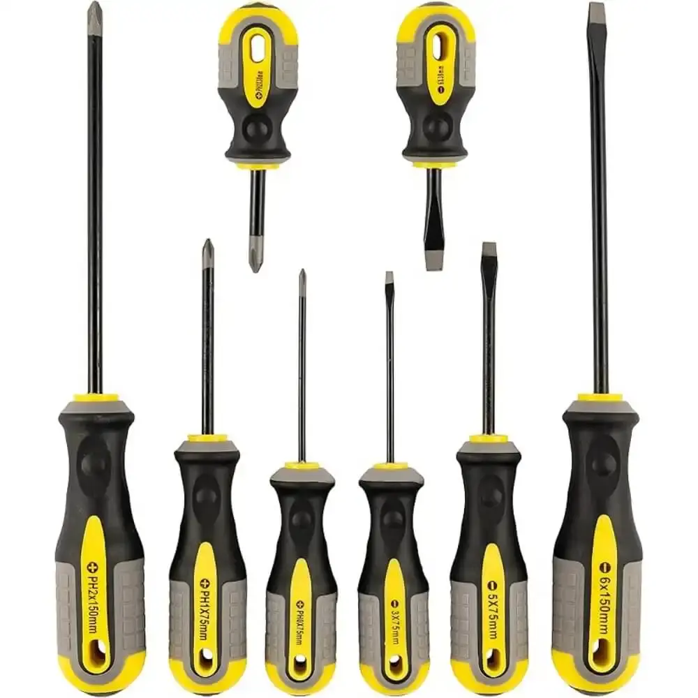 Jogo de chave fenda e philips com 8 peças 8WU Eda — fotografia 3