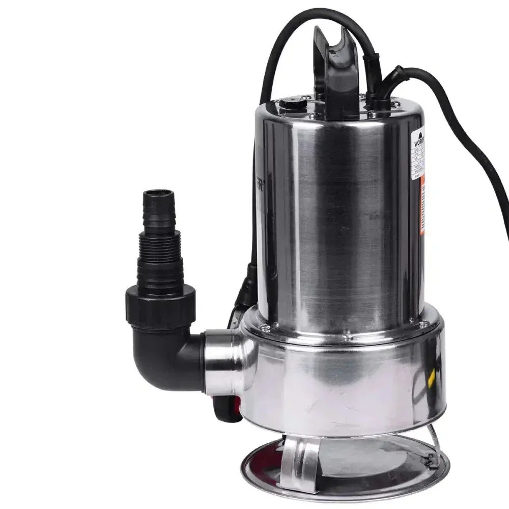 Bomba submersível inox 1HP Worker — fotografia 6