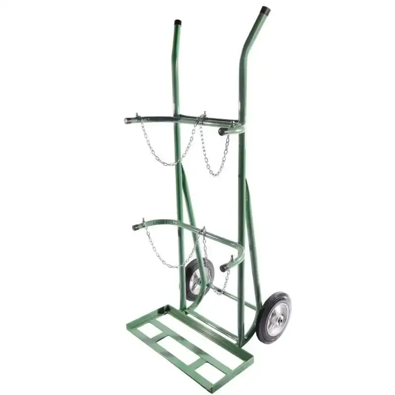 Carrinho maçarico para transporte de 2 cilindros oxigênio/acetileno CRLM-106N CRCLDOAE7H Evald — fotografia de referência