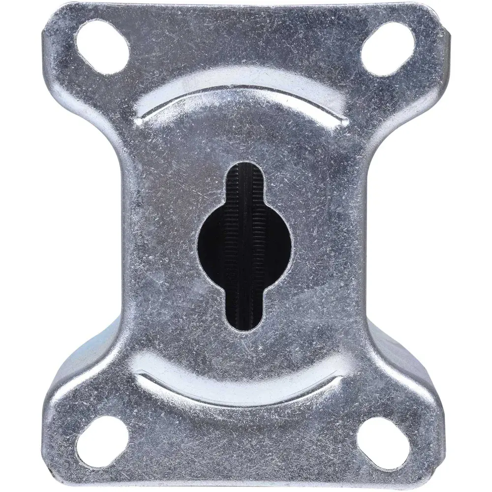Rodízio de borracha 6 160MM fixo preto Worker — fotografia 5