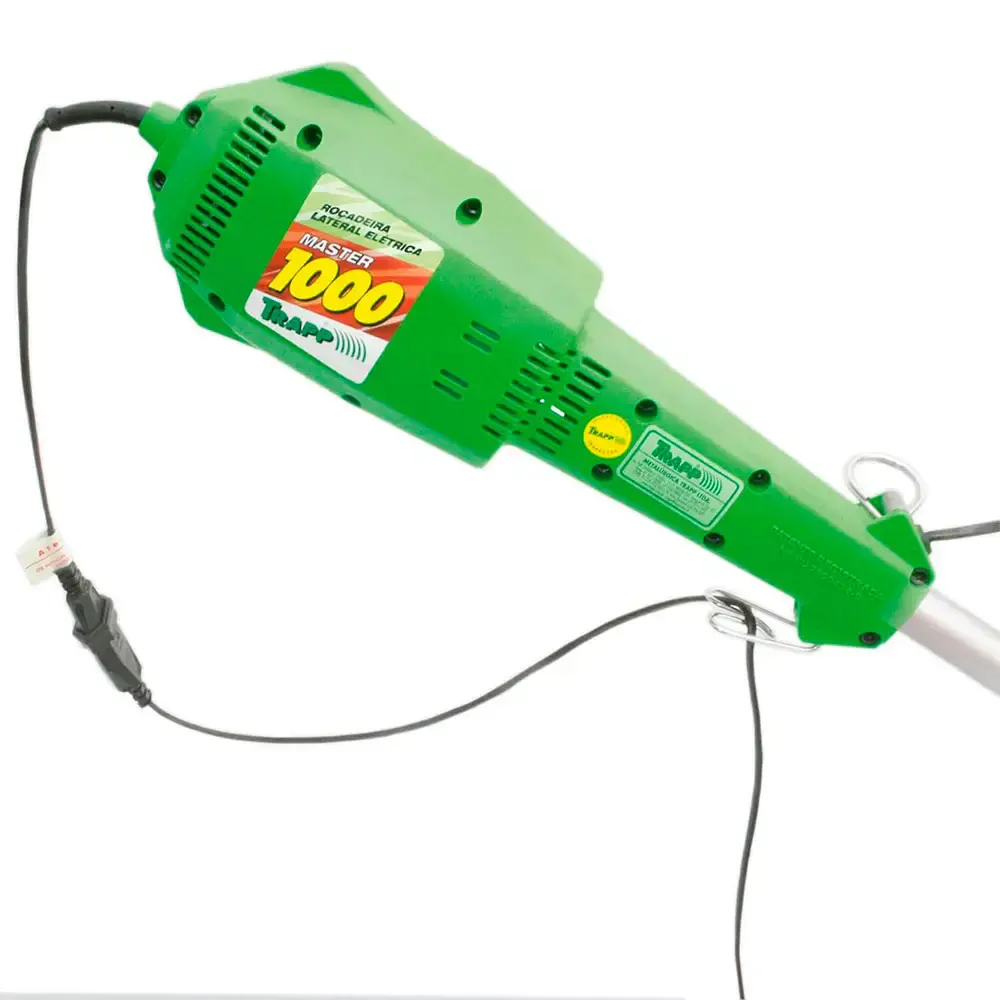 Roçadeira lateral elétrica master 1000 fio de nylon Trapp 110 V — fotografia 4