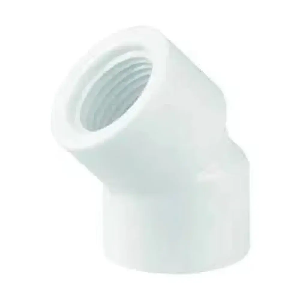 Joelho 45° roscável 1/2" Plastubos