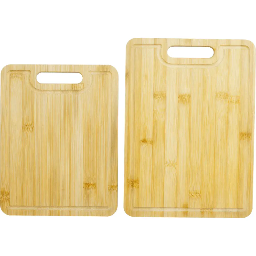 Kit com 2 tábuas de bambu retangular Kala — fotografia de referência