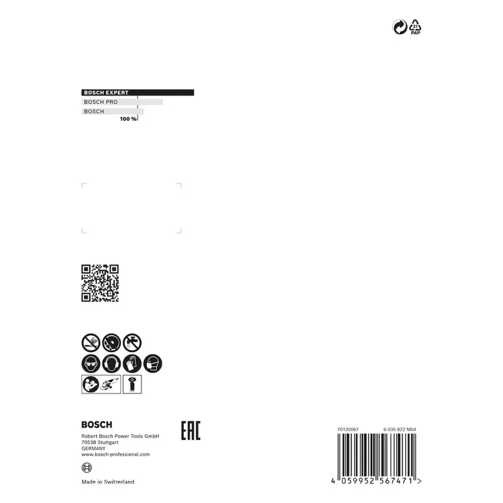 Disco de corte Bosch EXPERT Carbide Multi Wheel 125 mm, 22,23 mm — fotografia 7