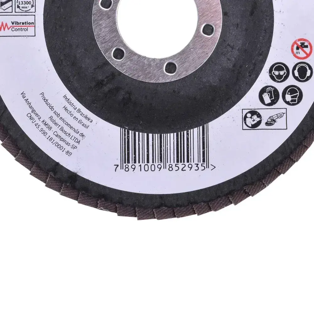 Lixa disco flap expert for metal 115MM G40 Bosch — fotografia 7